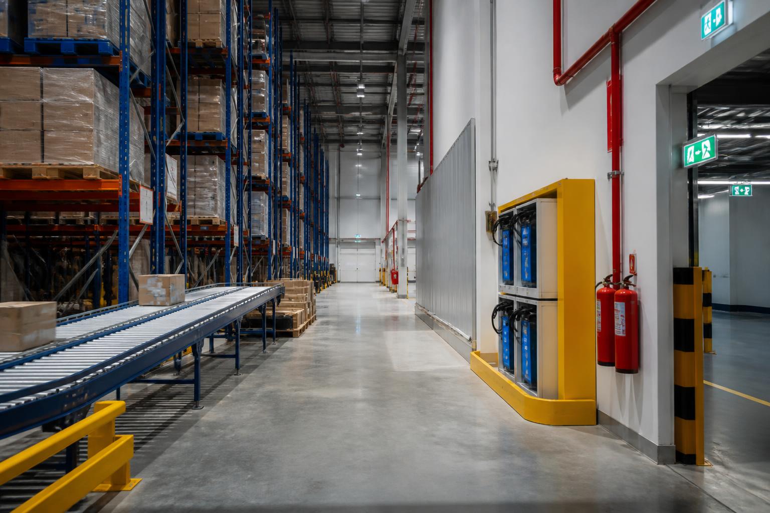 découvrez les meilleures pratiques de sécurité incendie en entrepôt et zone logistique, de la protection des convoyeurs à bande à l'installation de détecteurs autonomes avertisseurs de fumée (daaf) industriels.